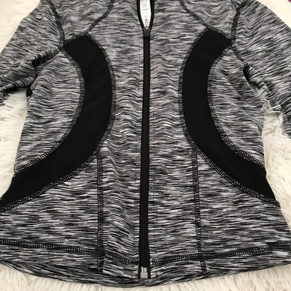 🍂 90 Degree Girl Stretch Black White Sweatshirt🍂 - Picture 3 of 6